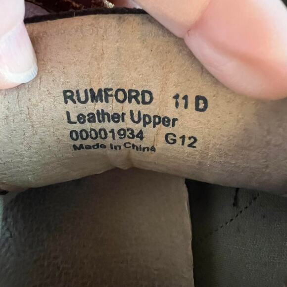 Vintage ralph lauren rumford brown boots